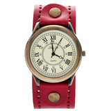 Fashion Casual Watch Dress Watches Vintage Quartz Analog Punk Watch